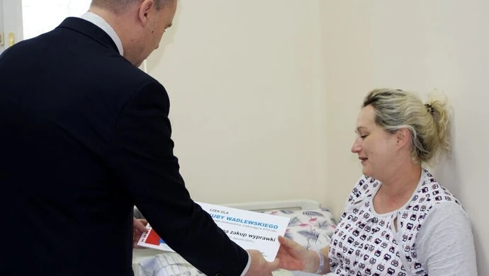 Kubuś otrzymał już swój pierwszy czek