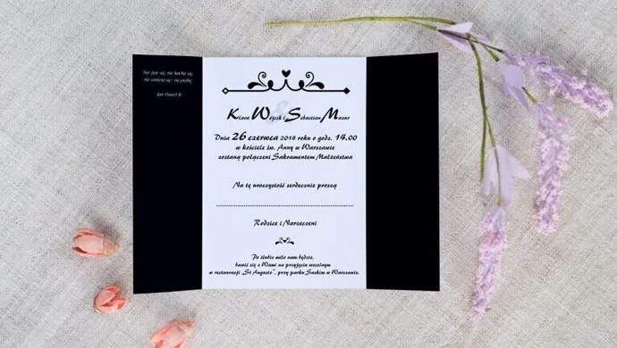 Jak wybrać styl zaproszenia ślubnego