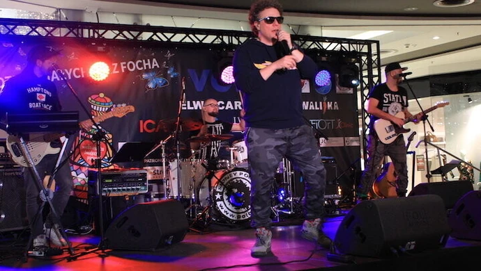 Sidney Polak wystąpił w galerii Focus Mall