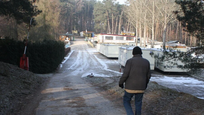 Zalew Sulejowski bez portu u Łysego