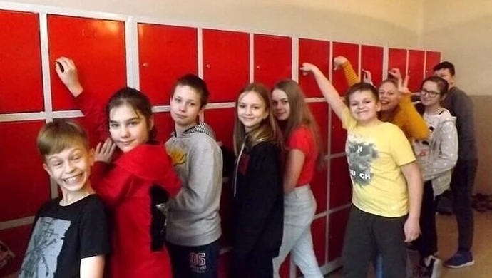 Uczniowie mają swoje szafki