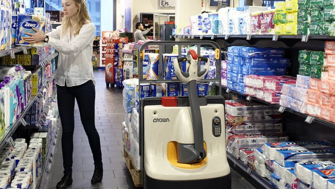 Elektryczne wózki paletowe dedykowane dla branży retail