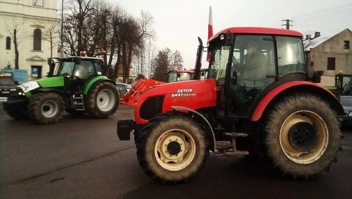 Rolnicy z powiatu piotrkowskiego też ruszają na Warszawę