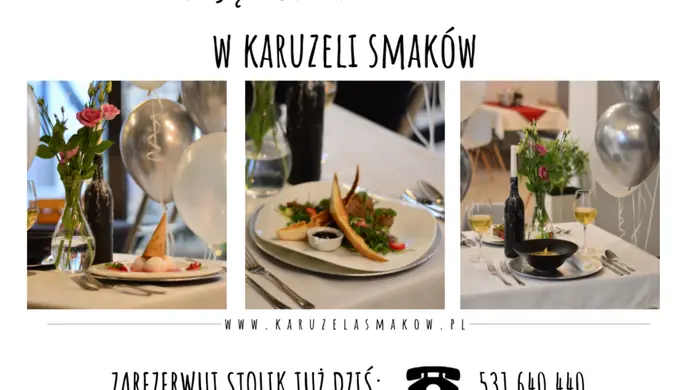 Wyjątkowe Walentynki w Karuzeli Smaków