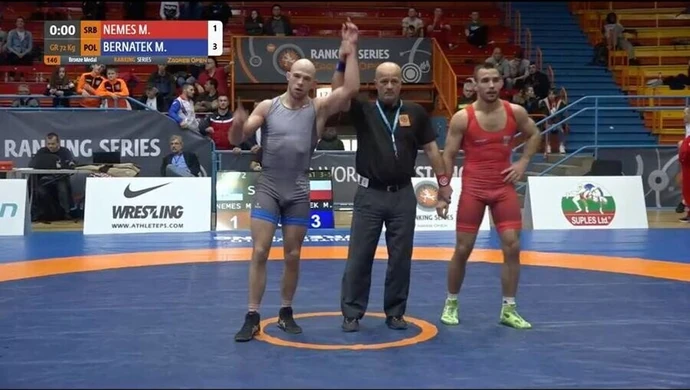 Brązowy medal Mateusza Bernatka w Zagrzebiu