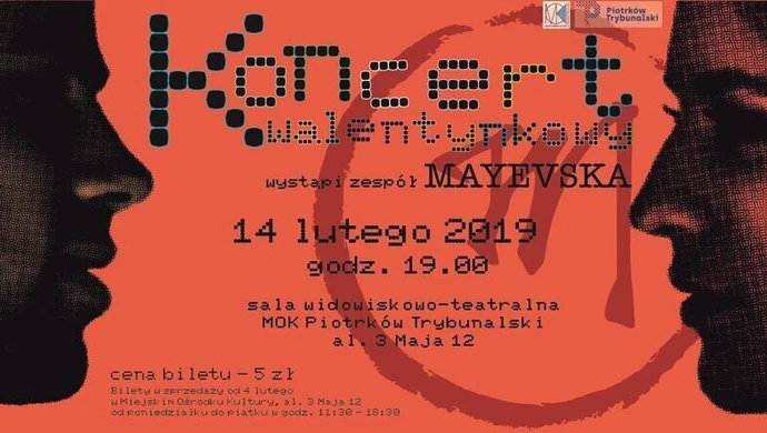 Koncert walentynkowy w piotrkowskim MOK-u