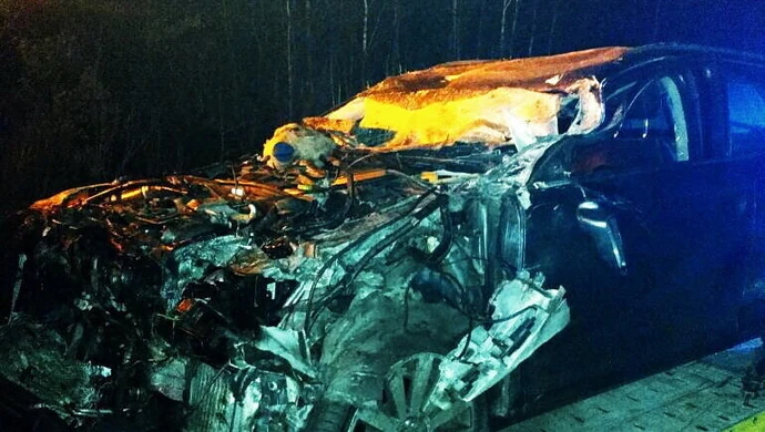 Tak się kończy drzemka za kierownicą 