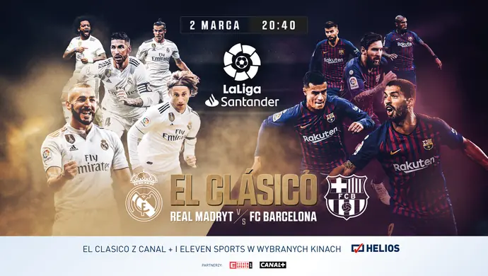 El Clasico na wielkim ekranie!