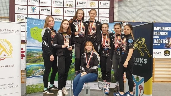 Piotrkowskie zapaśniczki sześć razy stanęły na podium