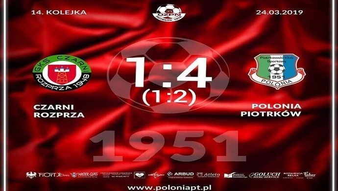 Polonia też wygrała pierwszy wiosenny mecz