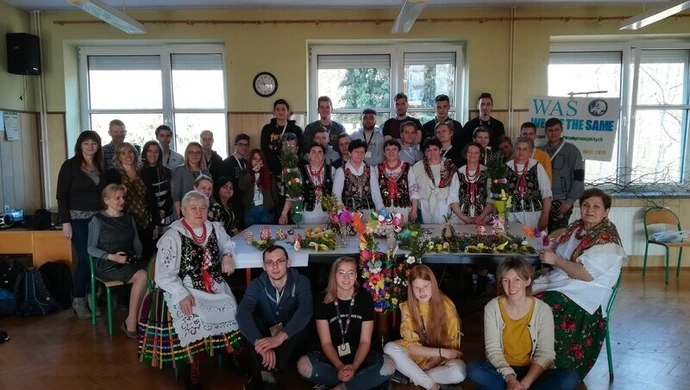 Międzynarodowe malowanie pisanek w Szydłowie