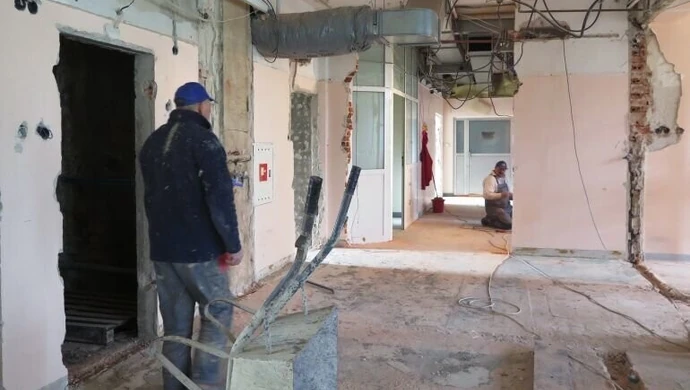 Trwa remont OIOM-u w szpitalu przy Rakowskiej 