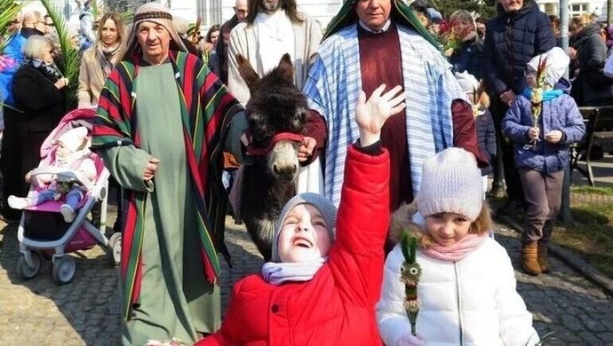 Przez Piotrków przejdzie procesja upamiętniająca wjazd Chrystusa do Jerozolimy 