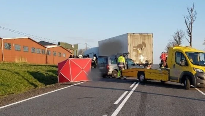 Na drodze w Srocku zginął człowiek (AKTUALIZACJA)