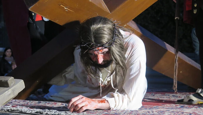 Droga krzyżowa na ulicach Piotrkowa