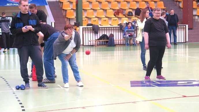 Kolejny turniej w boccię w Piotrkowie