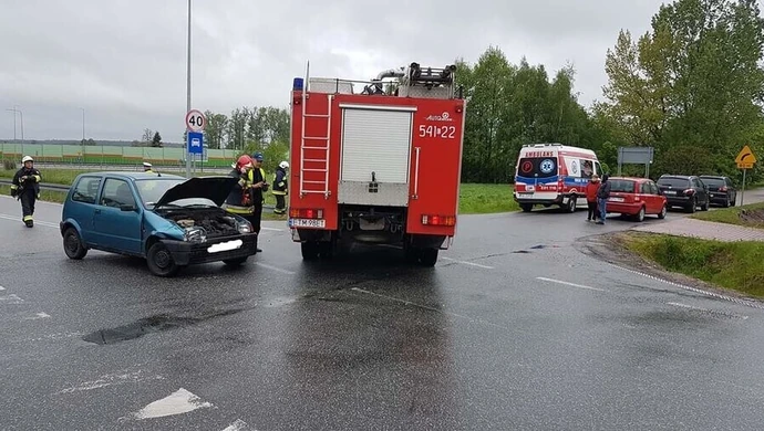 Stłuczka w Studziankach