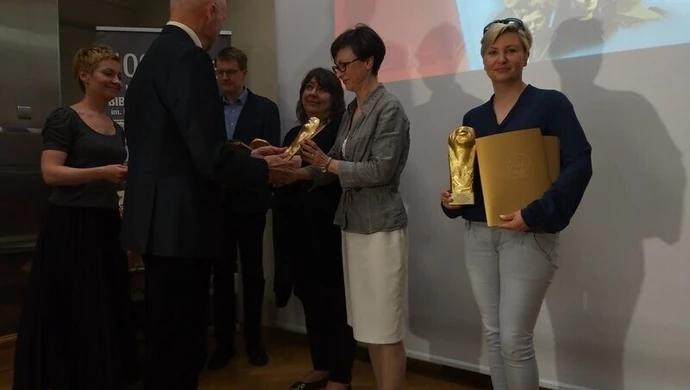 Złoty Ekslibris za najlepszą książkę o ziemi łódzkiej 2018 odebrany.