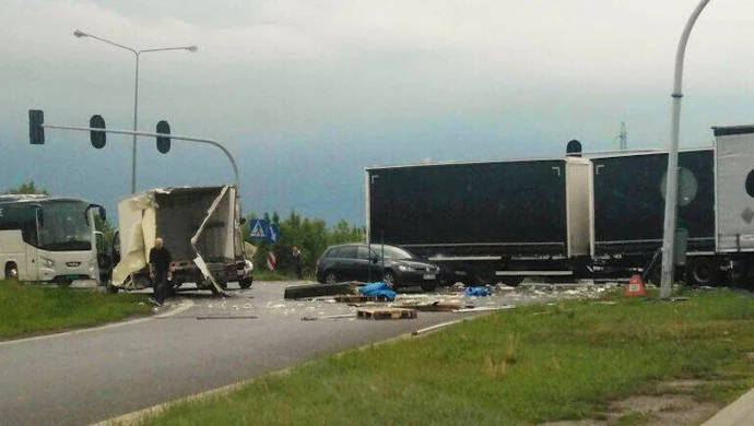 Uważajcie, zderzenie na krajowej jedynce!