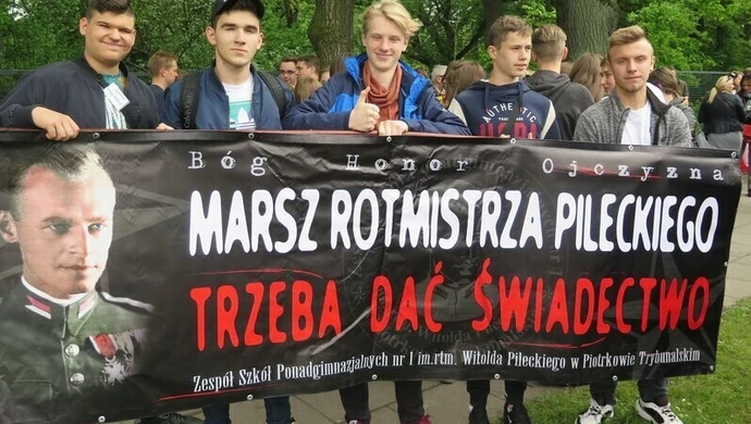 Piotrkowianie pamiętali o rtm. Pileckim