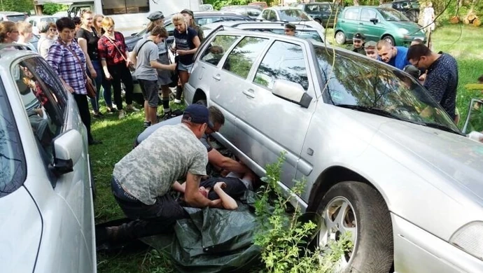 Rodzinny piknik u harcerzy