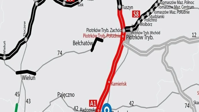 300 mln euro współfinansowania na ostatni odcinek A1