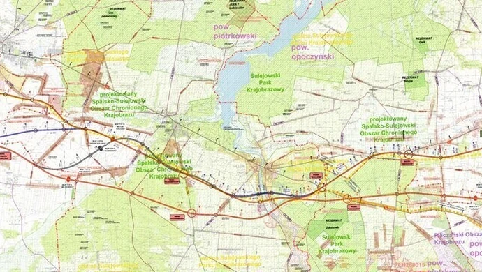 Jest decyzja środowiskowa dla S12 i S74 na wschód od Piotrkowa