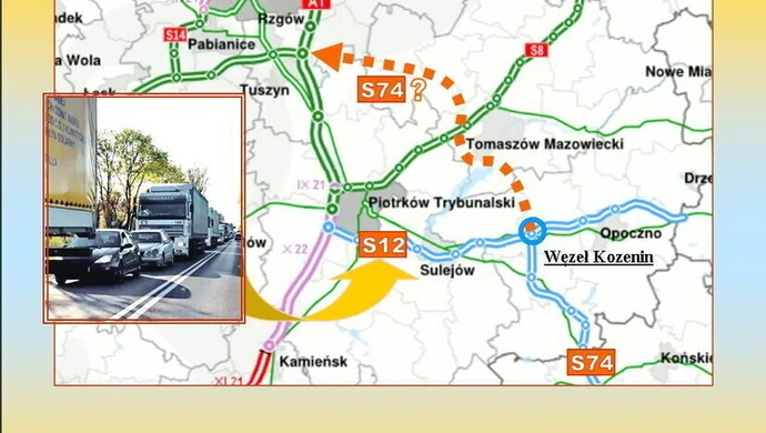 DK S12  Piotrków - Sulejów. Będzie po staremu ?