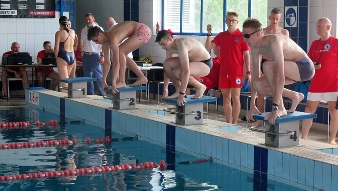 Całe rodziny pływały w Piotrkowie