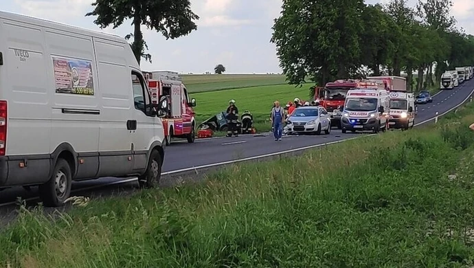 Wypadki na DK91 w Longinówce i DK12 w Sulejowie