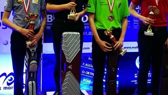 Oskar Jamorski z kolejnym trofeum