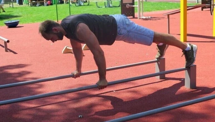 Street Workout Park &#8222;Wyzwolenie" oficjalnie otwarty