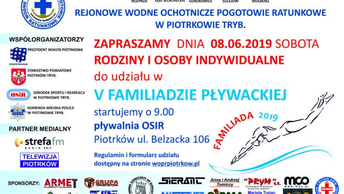 V Familiada Pływacka już w sobotę