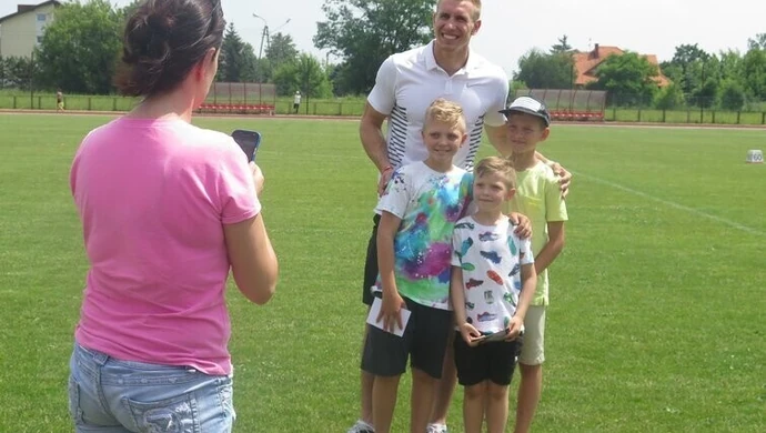 Mityng lekkoatletyczny z Piotrem Liskiem