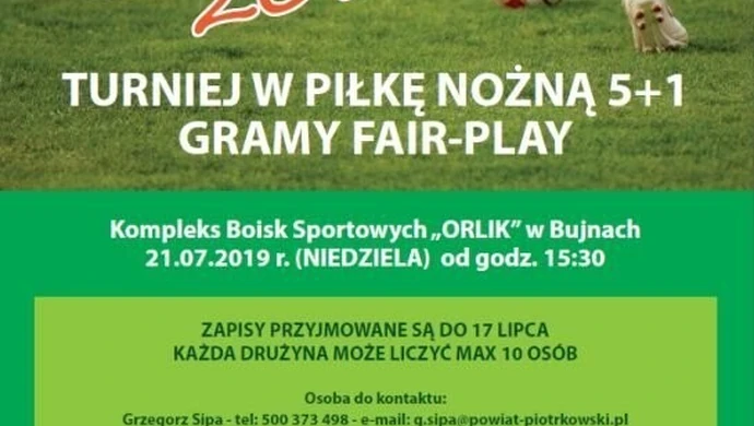 Powiat Piotrkowski Cup już w niedzielę