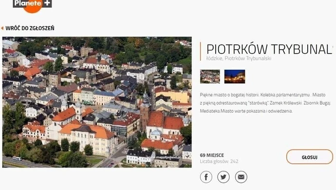 Piotrków Trybunalski ma kolejną szansę na występ w telewizji