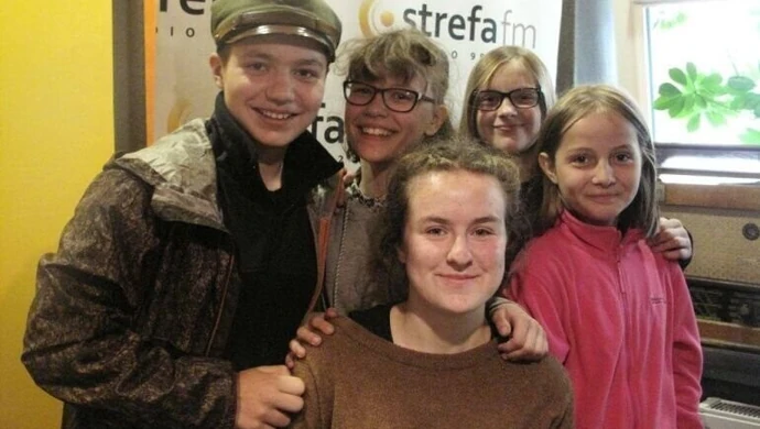 Harcerze z Warszawy z niespodziewaną wizytą w radiu