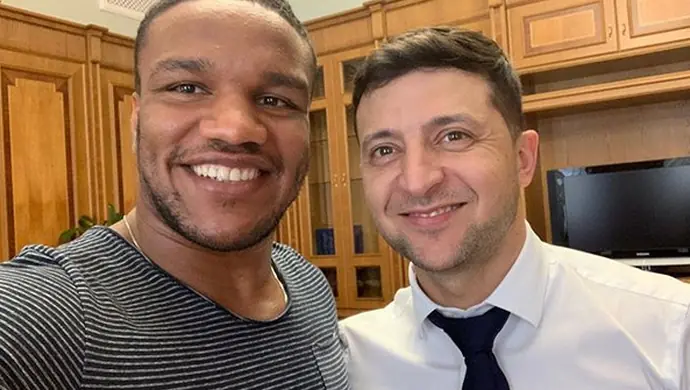 Zapaśnik piotrkowskiego klubu... ukraińskim deputowanym