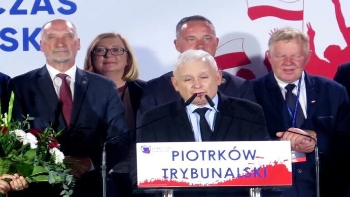 Prezes Jarosław Kaczyński gościł w Piotrkowie (VIDEO)