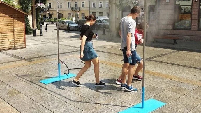 Kurtyny wodne znów pojawią się na piotrkowskich ulicach