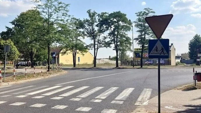 Brak znaku wprowadza kierowców w błąd