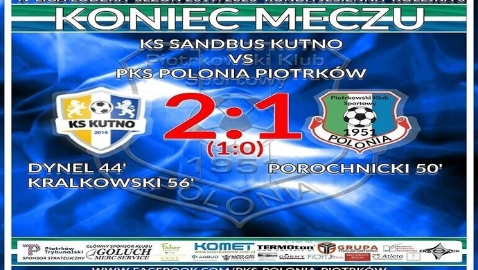 Pierwsza porażka Polonii