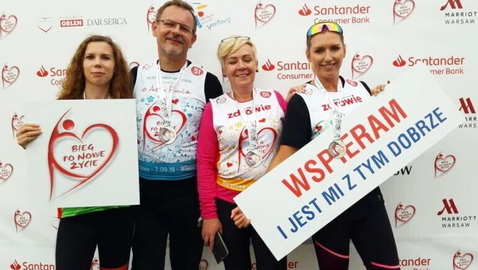 Reprezentowała nasz powiat podczas Biegu po Nowe Życie