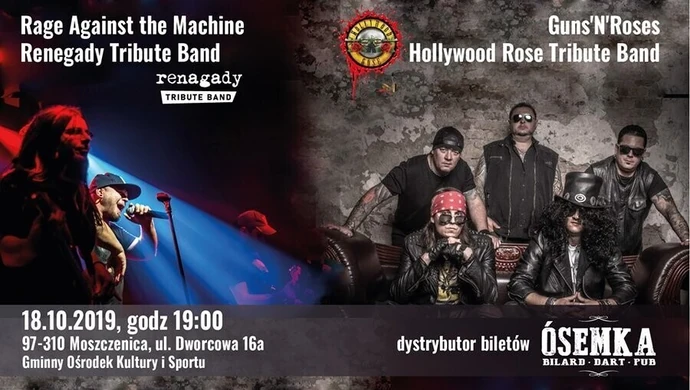 Koncert GUNS'N'ROSES Tribute Band