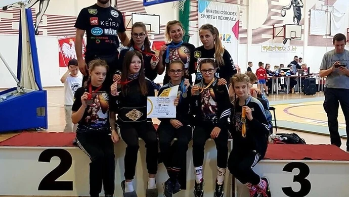 Piotrkowskie zapaśniczki podbiły Łódź