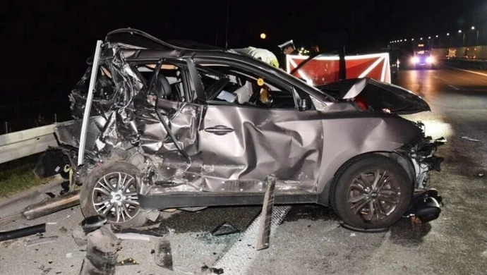 Śmiertelny wypadek na S8, ucierpiało m.in. 5-letnie dziecko [Aktualizacja]