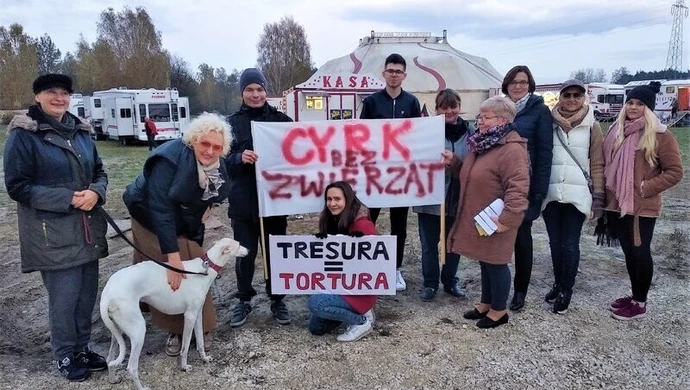 Tomaszowianie mówią ''NIE!'' dla zwierząt w cyrku