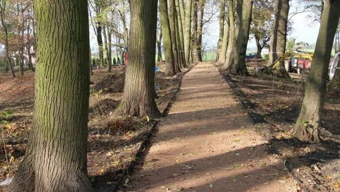 Park w Woli Krzysztoporskiej zmienia się