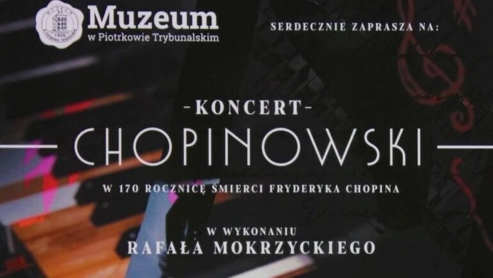 Koncert chopinowski w piotrkowskim muzeum