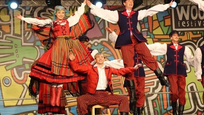 Mazowsze w Wolborzu. Zobacz występ na telebimie